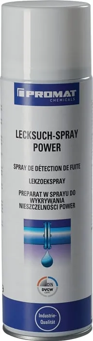 Lecksuchspray Power farblos DVGW 400 ml Spraydose PROMAT CHEMICALS VE: 12St.