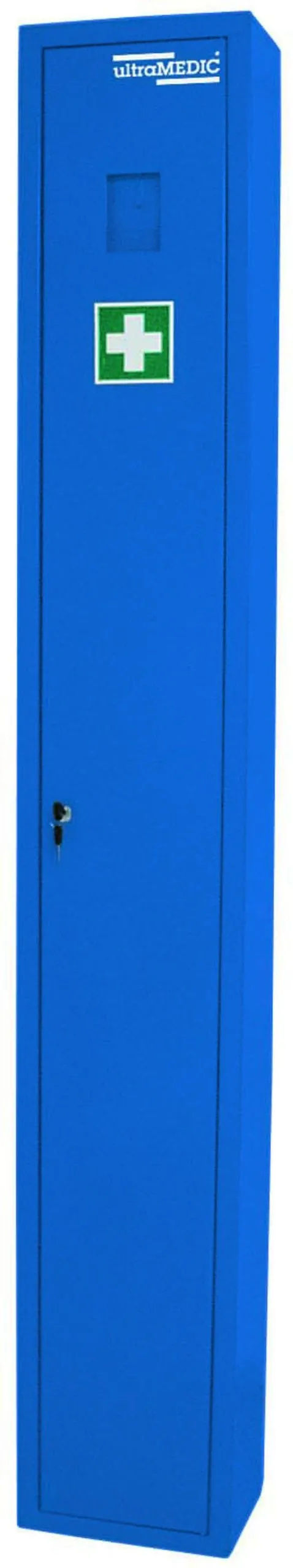 Verbandschrank ultraLOCKER "1350", mit Füllung, blau