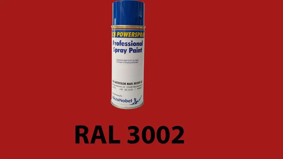 ACH Powerspray RAL 3002 kaminrot Spraydose 400ml