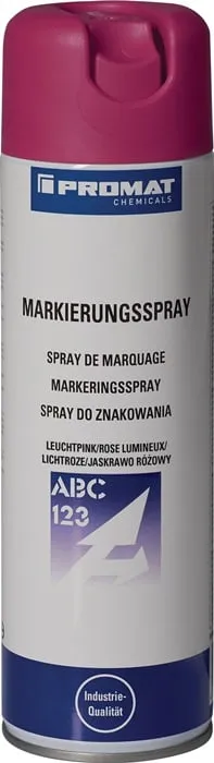 Markierungsspray leuchtpink 500 ml Spraydose PROMAT CHEMICALS VE: 12St.