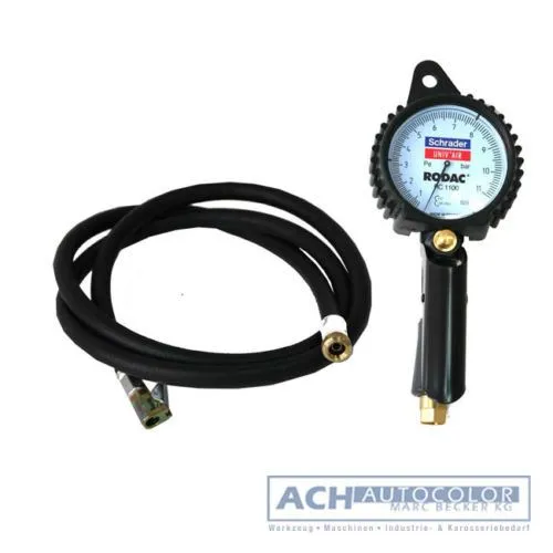 Rodac geeichter Reifenfüller (CEE) 0.7-11bar Reifenfüllpistole