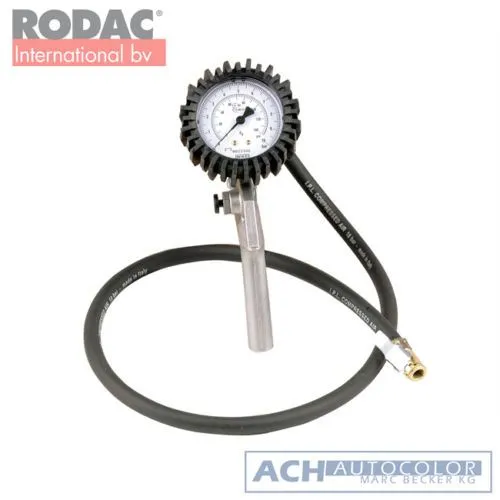 Rodac Druckluft Reifenprüfer 0 -10 bar RC116d