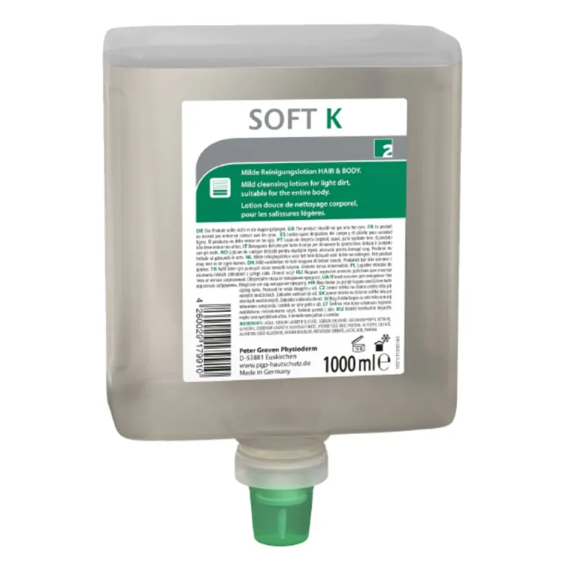 Reinigungslotion GREVEN SOFT K 1-L-Neptuneflasche