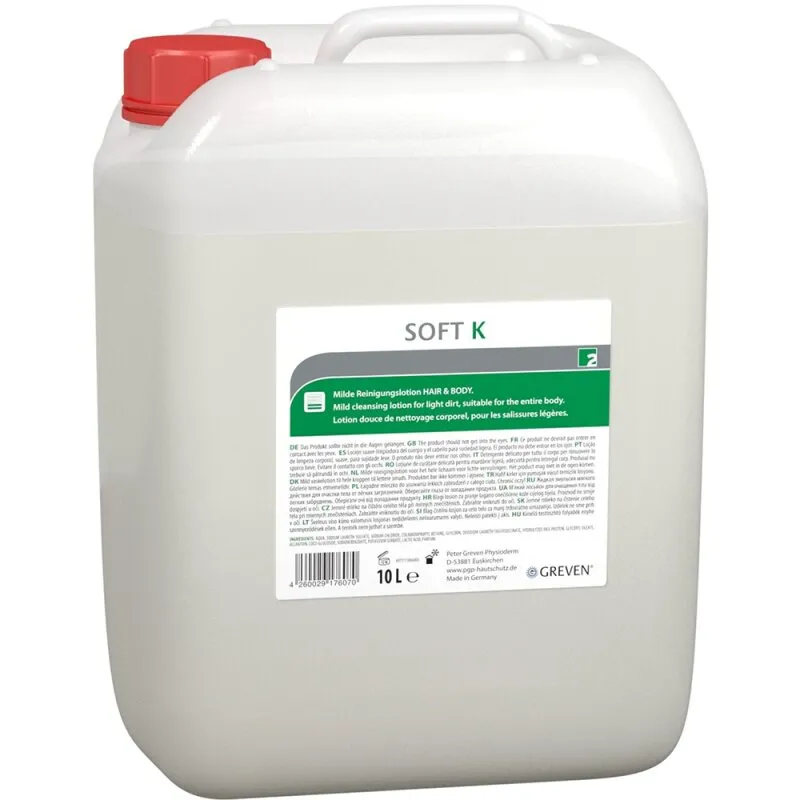 Reinigungslotion GREVEN SOFT K 10-L-Kanister