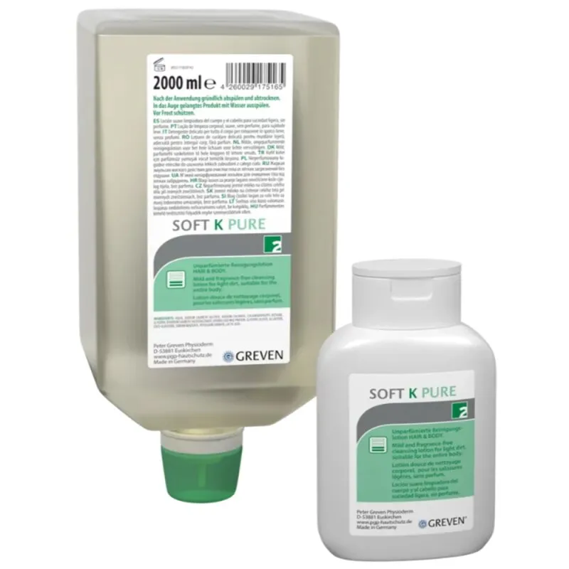 Reinigungslotion Greven Soft K Pure unparfümiert