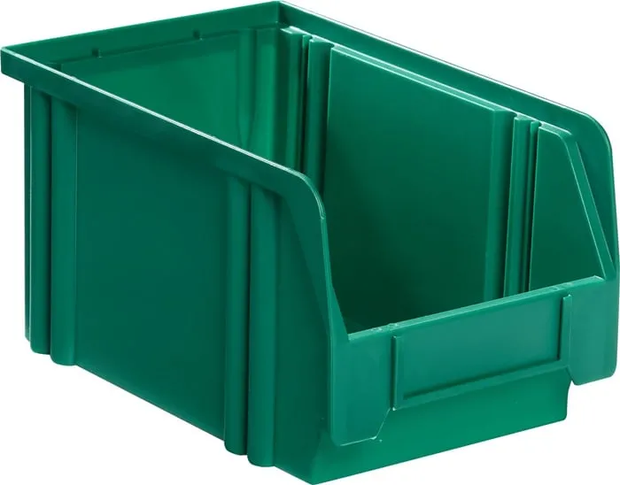 Sichtlagerkasten LK L230/200xB140xH130mm PS grün LA-KA-PE VE: 25St.