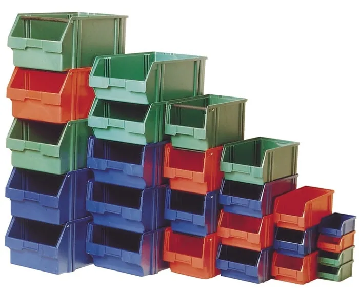 Sichtlagerkasten LK L350/300xB200xH150mm PS grün LA-KA-PE VE: 10St.