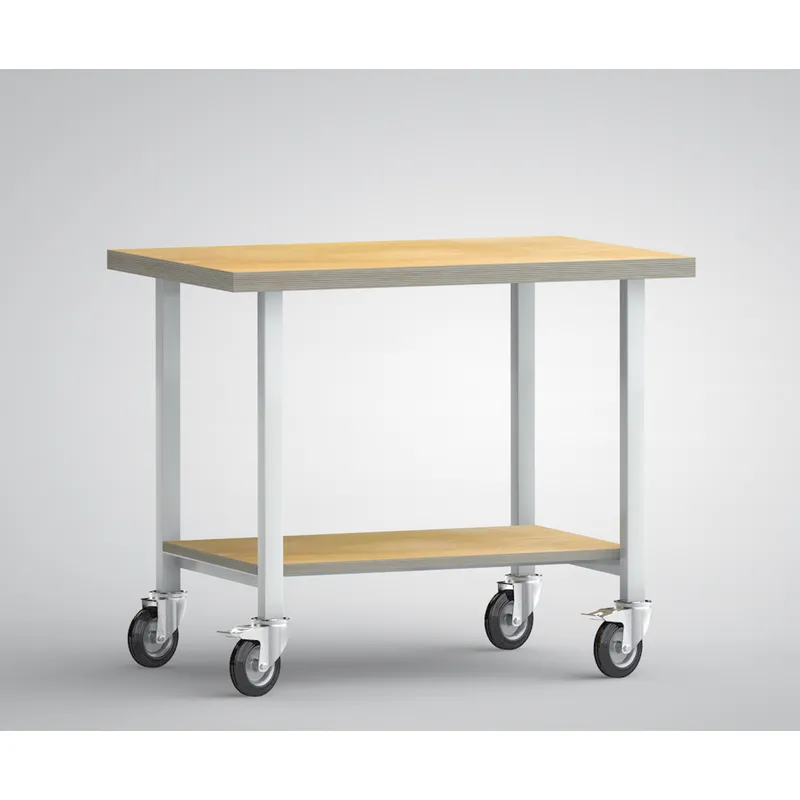 Rollende Werkbank 1000 x 700 x 840mm mit Ablageboden