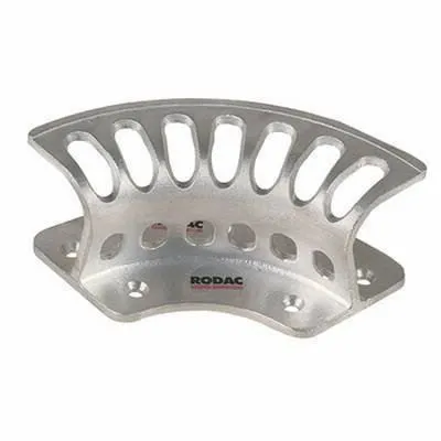 Rodac Aluminium Schlauchhalter klein Aluminium 186x57x75mm