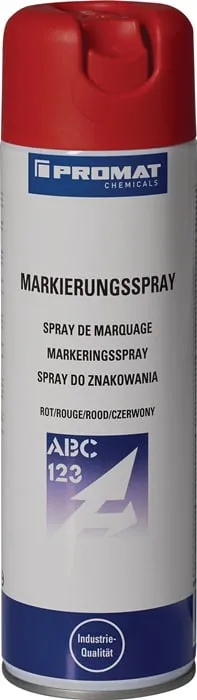 Markierungsspray rot 500 ml Spraydose PROMAT CHEMICALS VE: 12St.