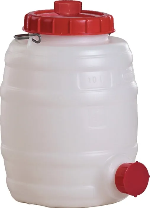 Fass 10l PE weiß 1 Tragebügel Einfüllöffnung-D.120mm GRAF