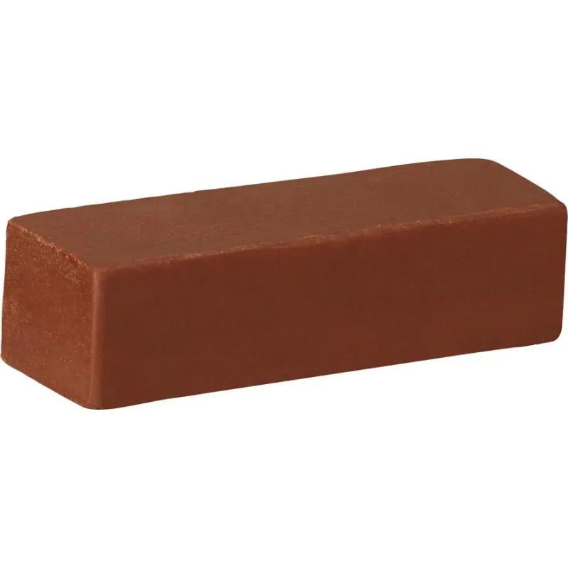 Schleif- und Polierpaste fest 110g braun