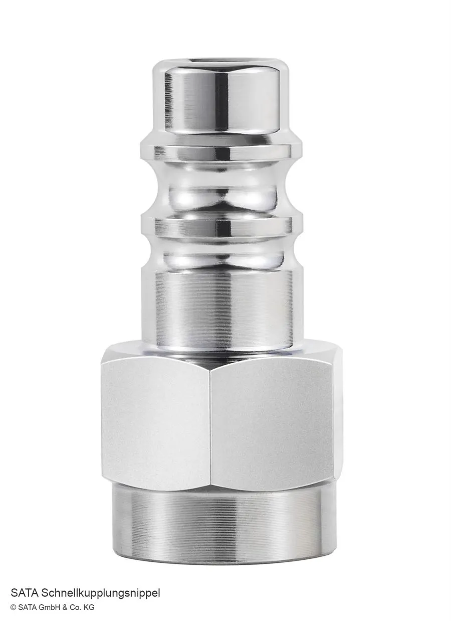 SATA Schnellkupplungsnippel G 1/4" Innengewinde VPE 5 Stk