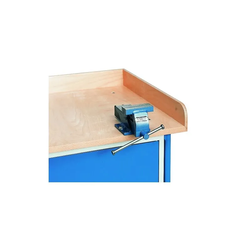 Schraubstock 100mm Backbreite, für Tischwagen