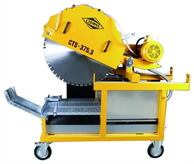 Cedima Tischsäge CTS-375.3 inkl. Diamantscheibe TS Poro Plus 900 mm