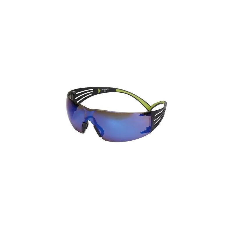 Schutzbrille SecureFit 408AS, PC,blau verspiegelt,AS 3M