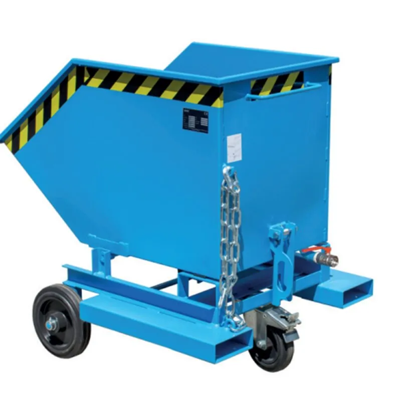 Späne Kastenwagen 400 l Inhalt mit Einfahrtaschen