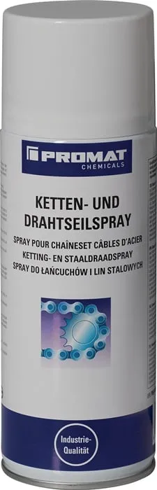 Ketten-/Drahtseilspray gelblich 400 ml Spraydose PROMAT CHEMICALS VE: 12St.