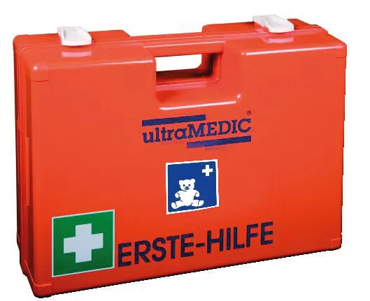Erste-Hilfe-Koffer ultraBOX "KIDDY", mit EXTRA-Füllung, orange