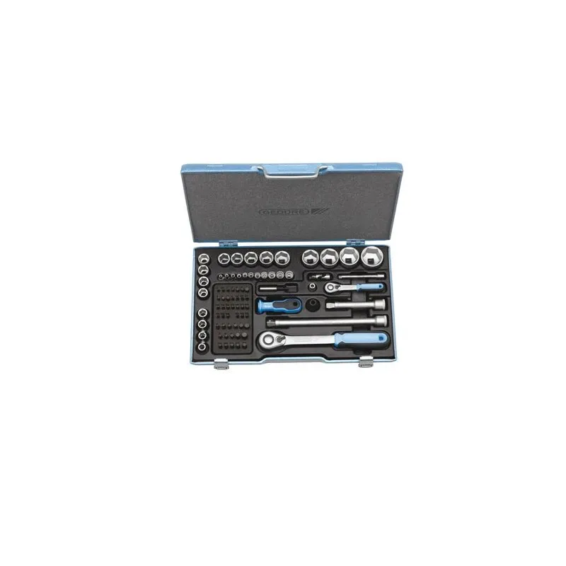 Steckschlüsselsatz Gedore 1/4" & 1/2" 81-teilig 1550691