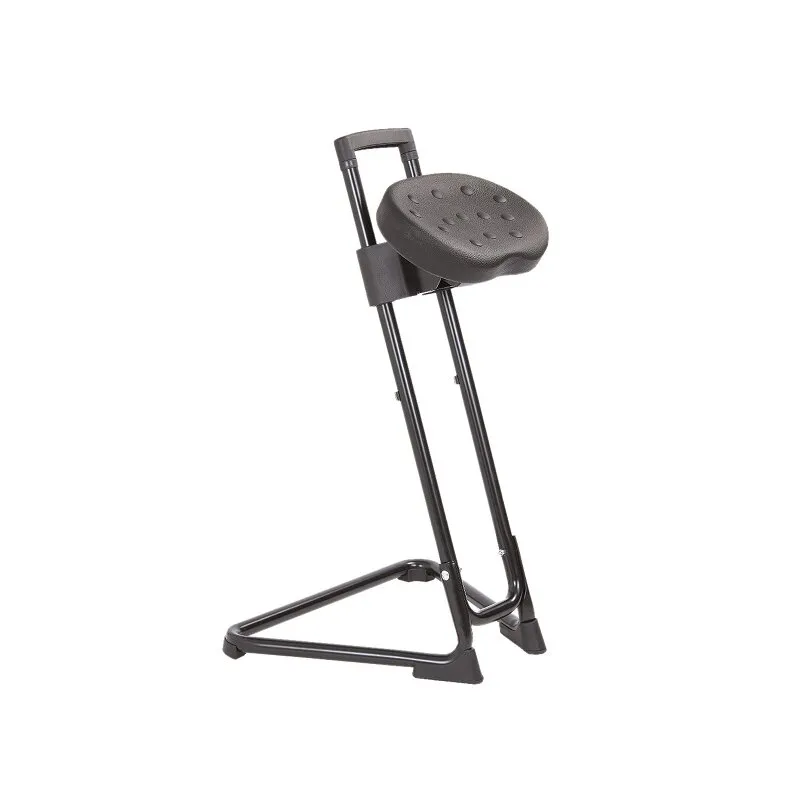 Stehhilfe PU Sitz  schwarz - Gestell schwarz