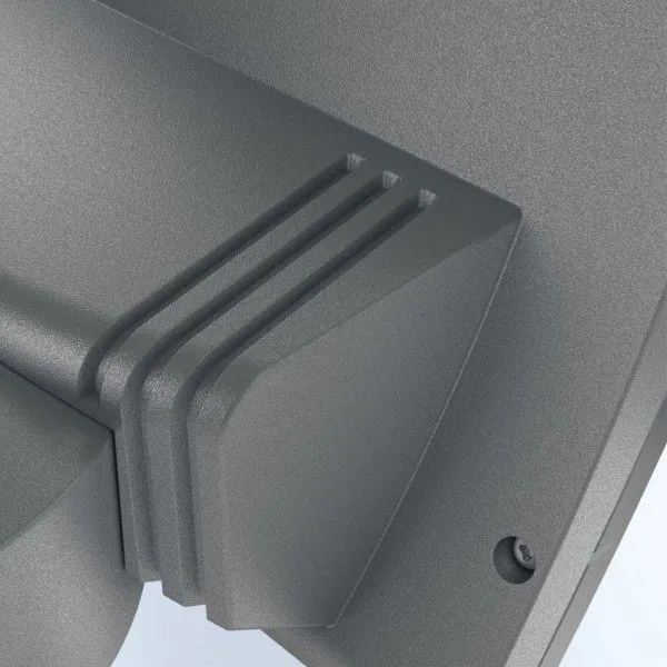 Steinel Sensor Außenstrahler XLED curved anthrazit