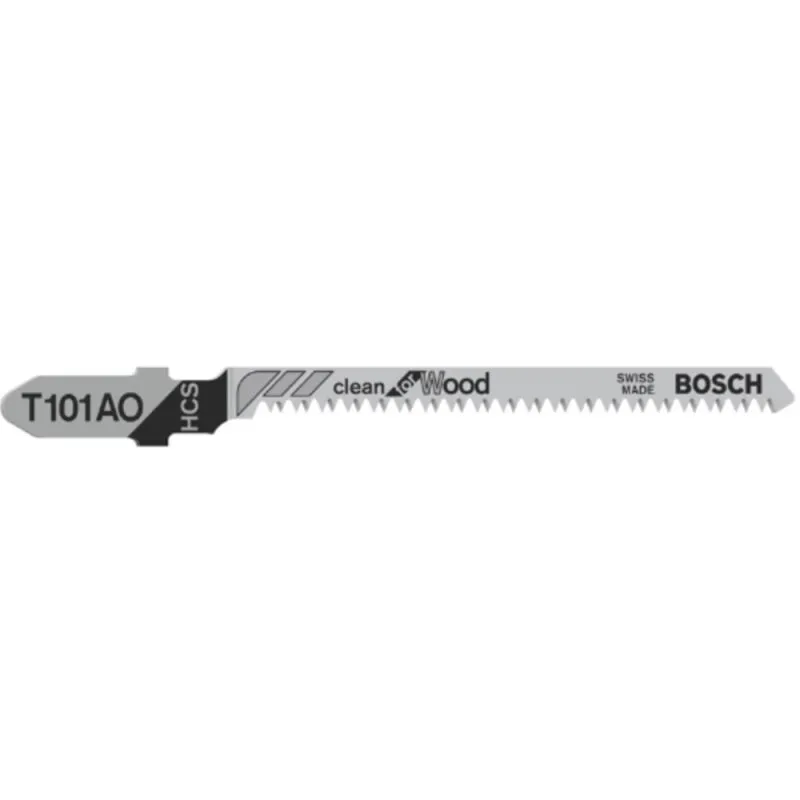 Stichsägeblatt T 101 AO Clean for Wood 3er-Pack Bosch