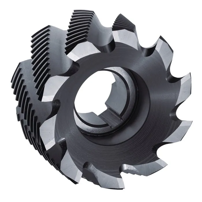 Walzenstirnfräser DIN 1880 Typ NR D.40mm HSS-Co5 TiCN Z.7 PROMAT