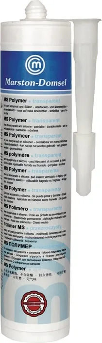 Kleb- u.Dichtstoff MD-MS Polymer transp.300g Kartusche MARSTON VE: 20St.