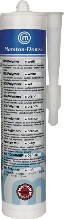 Kleb- u.Dichtstoff MD-MS Polymer weiß 440g Kartusche MARSTON VE: 20St.