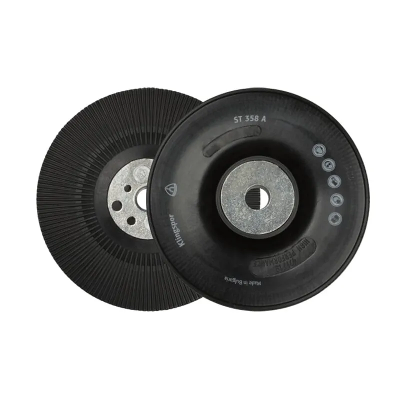 Stützteller mit Spannmutter M 14 115 mm mit Kühlrippen