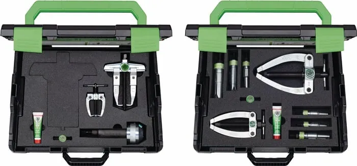 Kugellagerab-/ausziehvorrichtung 24 Spann-W.60-90mm 24-A in 2xL-Boxx KUKKO