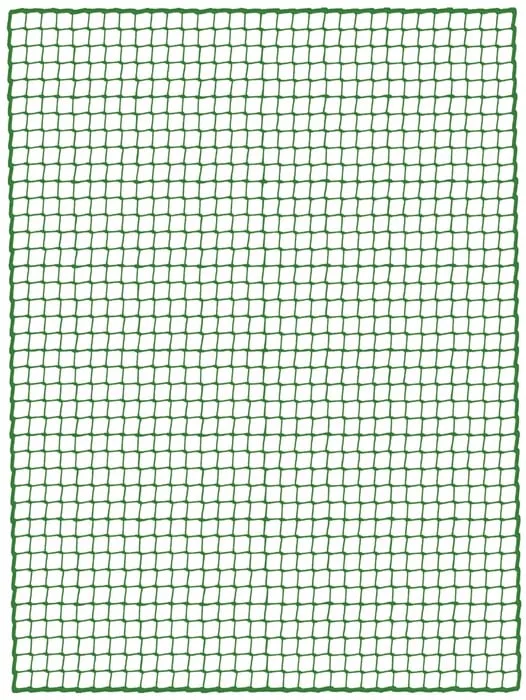 Containernetz L.5xB.3,5 m,S.3mm Polypropylen,grün Maschw.45mm
