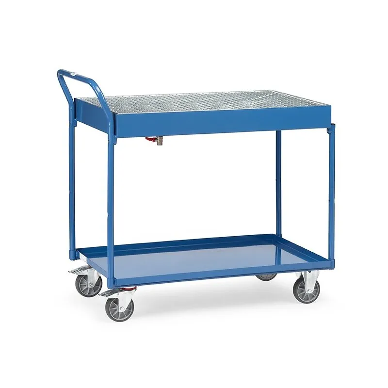 Tischwagen mit Wanne Tragkraft: 300kg - Ladefläche: 1000x600mm