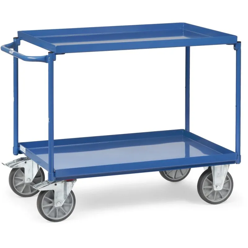 Tischwagen mit Wanne Tragkraft: 400kg - Ladefläche: 1000x700mm