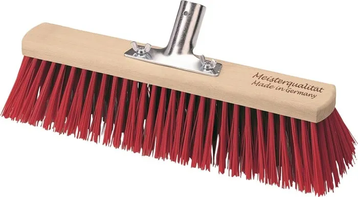 Besen Elaston L.600mm m.Metallstielhalter Flachh.Stielhalter-D.28mm