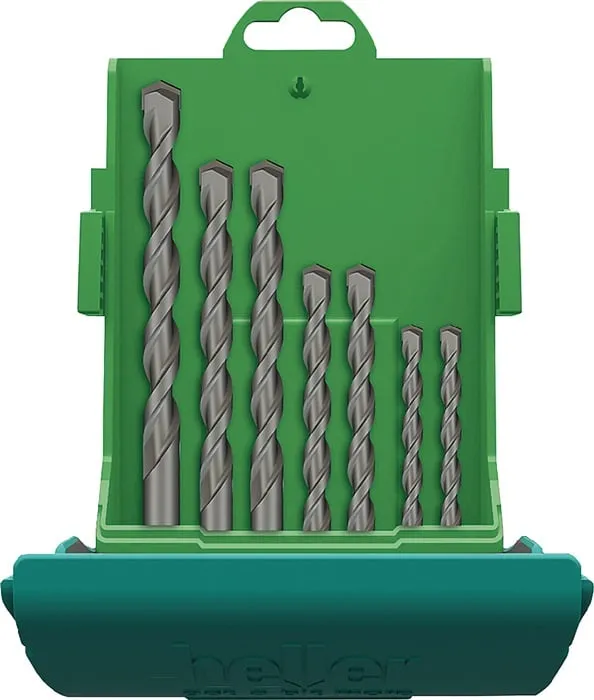 Beton-/Steinbohrersatz ProConcrete 7-tlg.D.4/5/2x6/8/10/12mm HELLER