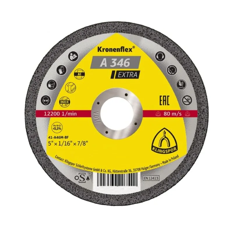 Trennscheibe Stahl/Edelstahl 115 x 1,6 mm