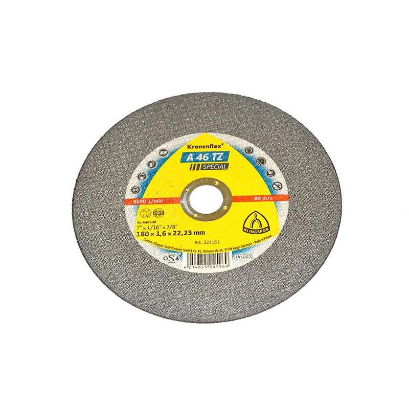 Trennscheibe Stahl/Edelstahl 180 x 1,6 mm