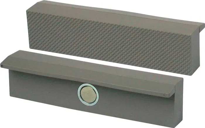 Schraubstockschutzbacke f.Backen-B.140mm m.Riffelung PU BROCKHAUS