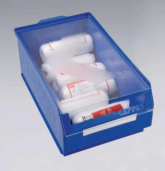 Auflagedeckel L230xB140mm transp.Polystyrol f.Gr.6 RASTERPLAN