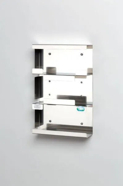 Var Handschuhhalter Edelstahl dreifach offen