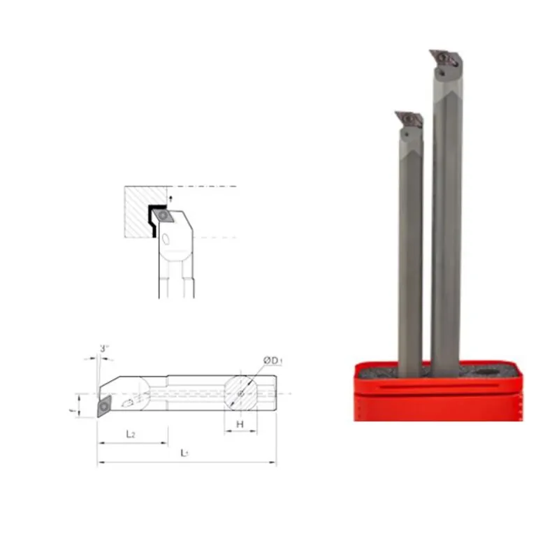 Vollhartmetall Bohrstangensatz SET E-SDUCL 07