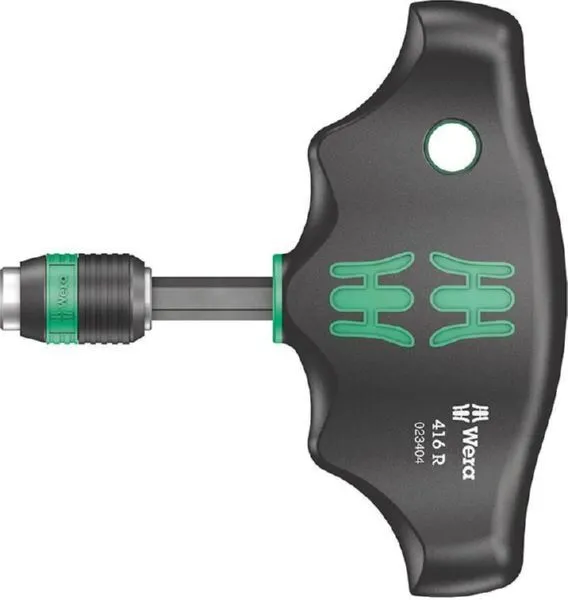 Wera Bithalter 1/4 Zoll T-Griff mit 89 mm Gesamtlänger