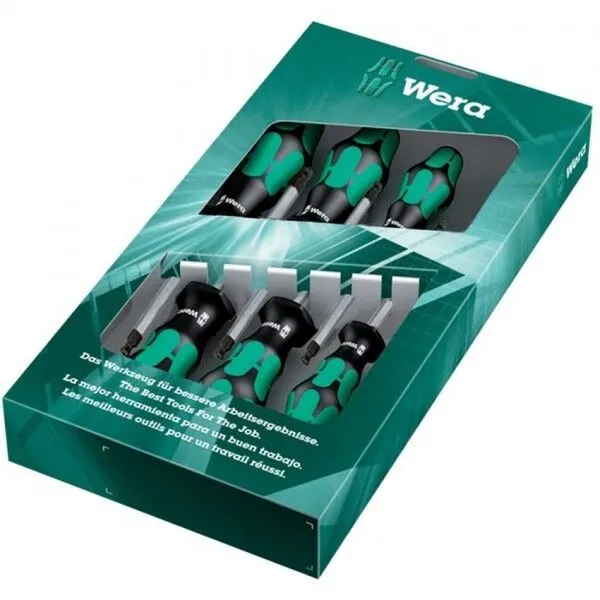 Wera Schraubendreher-Satz 6tlg. Kugelkopf