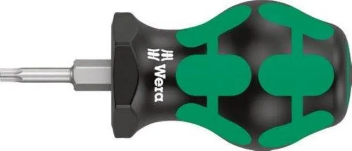 Wera Schraubendreher 367 Stubby Torx T10 x 25 mm