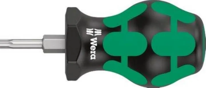 Wera Schraubendreher 367 Stubby Torx T15 x 25 mm