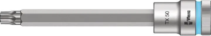 Wera Schraubendrehereinsatz mit Haltefunktion 1/2 Zoll T50 HF x 140 mm
