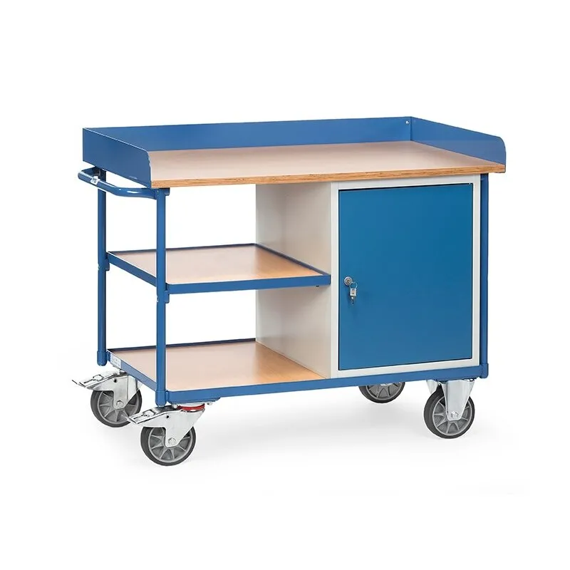 Werkstattwagen mit 1 Tür und Zwischenboden