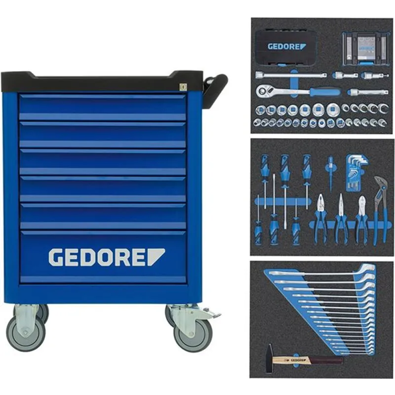 Werkstattwagen Nr. WSL-M-TS-172 172-teilig Gedore